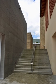  Stair between classrooms and canteen facilities 