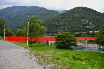  View from cycle path 